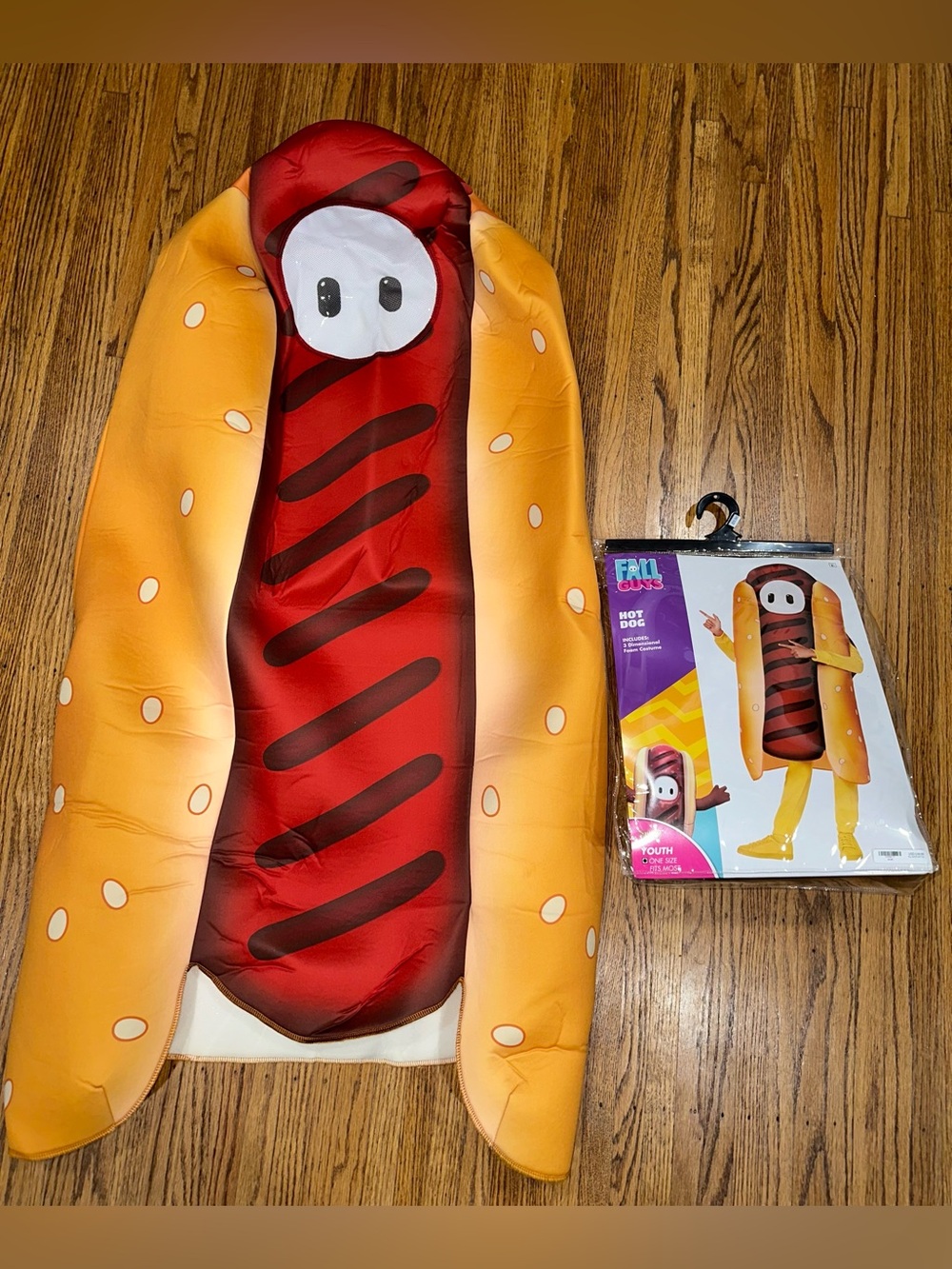 Fall Guys Hot Dog Halloween Costume from Spirit Halloween